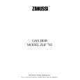 ZANUSSI ZGF782 Owners Manual ZANUSSI ZGF782 Owners Manual