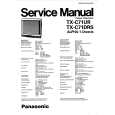 PANASONIC TXC71UR/DRS Service Manual PANASONIC TXC71UR/DRS Service Manual