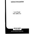 ARTHUR MARTIN ELECTROLUX AW2090AA Owners Manual ARTHUR MARTIN ELECTROLUX AW2090AA Owners Manual