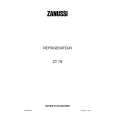 ZANUSSI ZT79 Owners Manual ZANUSSI ZT79 Owners Manual