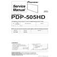 PIONEER PDP-505HD/KUC Service Manual PIONEER PDP-505HD/KUC Service Manual