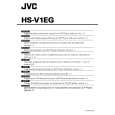 JVC HS-V1EG Owners Manual JVC HS-V1EG Owners Manual