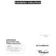 WHIRLPOOL ACH184XY0 Installation Manual WHIRLPOOL ACH184XY0 Installation Manual