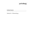 PRIVILEG 021.139 1/4654 Owners Manual PRIVILEG 021.139 1/4654 Owners Manual