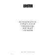 CASTOR CM3014DB Owners Manual CASTOR CM3014DB Owners Manual