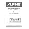 ALPINE 3339 Owners Manual ALPINE 3339 Owners Manual