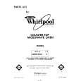 WHIRLPOOL MW8520XL9 Parts Catalog WHIRLPOOL MW8520XL9 Parts Catalog