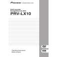 PIONEER PRV-LX10 Owners Manual PIONEER PRV-LX10 Owners Manual