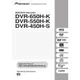 PIONEER DVR-550H-K/KCXV Owners Manual PIONEER DVR-550H-K/KCXV Owners Manual