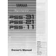 YAMAHA PSS-11 Owners Manual YAMAHA PSS-11 Owners Manual