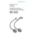 SENNHEISER MD 908 Owners Manual SENNHEISER MD 908 Owners Manual