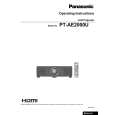 PANASONIC PTAE2000U Owners Manual PANASONIC PTAE2000U Owners Manual