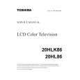 TOSHIBA 20HL86 Service Manual TOSHIBA 20HL86 Service Manual