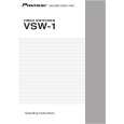 PIONEER VSW-1/KUC Owners Manual PIONEER VSW-1/KUC Owners Manual