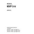 SONY MXP-310 Service Manual SONY MXP-310 Service Manual