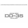 MICRO SEIKI DD-35 Owners Manual MICRO SEIKI DD-35 Owners Manual