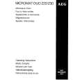 AEG MCDUO220-D/EURO Owners Manual AEG MCDUO220-D/EURO Owners Manual
