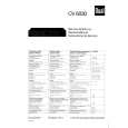 DUAL CV6030 Service Manual DUAL CV6030 Service Manual