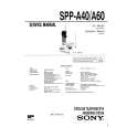 SONY SPPA40 Service Manual SONY SPPA40 Service Manual