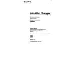 SONY MDX62 Owners Manual SONY MDX62 Owners Manual