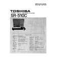 TOSHIBA SR-510C Service Manual TOSHIBA SR-510C Service Manual