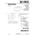 SONY BCVM50 Service Manual SONY BCVM50 Service Manual