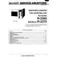 SHARP R-2370 Service Manual SHARP R-2370 Service Manual