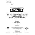 WHIRLPOOL FGP210VW1 Parts Catalog WHIRLPOOL FGP210VW1 Parts Catalog
