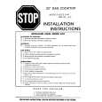 WHIRLPOOL KGCS1340 Installation Manual WHIRLPOOL KGCS1340 Installation Manual