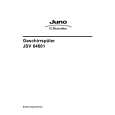 JUNO-ELECTROLUX JSV64601 Owners Manual JUNO-ELECTROLUX JSV64601 Owners Manual