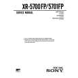 SONY XR5700FP Service Manual SONY XR5700FP Service Manual
