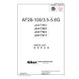 NIKON AF28-100 35-56G Parts Catalog NIKON AF28-100 35-56G Parts Catalog