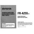 AIWA FRA255 Owners Manual AIWA FRA255 Owners Manual