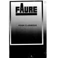 FAURE CFC412M1 Owners Manual FAURE CFC412M1 Owners Manual
