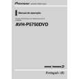 PIONEER AVH-P5750DVD/XF/BR Owners Manual PIONEER AVH-P5750DVD/XF/BR Owners Manual