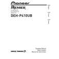 PIONEER DEH-P410UB/XS/UC Owners Manual PIONEER DEH-P410UB/XS/UC Owners Manual