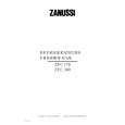 ZANUSSI ZFC240 Owners Manual ZANUSSI ZFC240 Owners Manual