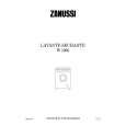 ZANUSSI W1003 Owners Manual ZANUSSI W1003 Owners Manual