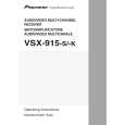 PIONEER VSX-915-K/MYXJ Owners Manual PIONEER VSX-915-K/MYXJ Owners Manual