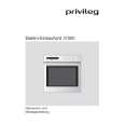 PRIVILEG 844.746 8/60764 Owners Manual PRIVILEG 844.746 8/60764 Owners Manual