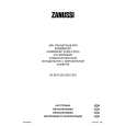 ZANUSSI ZK 24/10 GO Owners Manual ZANUSSI ZK 24/10 GO Owners Manual