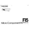 TOSHIBA ST-F15 Owners Manual TOSHIBA ST-F15 Owners Manual