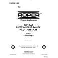 WHIRLPOOL FGP355VL2 Parts Catalog WHIRLPOOL FGP355VL2 Parts Catalog