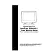SONY GDM-20D11 Owners Manual SONY GDM-20D11 Owners Manual