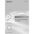 SONY PCWAC100 Owners Manual SONY PCWAC100 Owners Manual