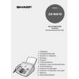 SHARP UX600M Owners Manual SHARP UX600M Owners Manual