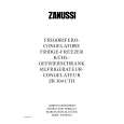 ZANUSSI ZR 304 CTH Owners Manual ZANUSSI ZR 304 CTH Owners Manual