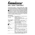 CONNOISSEUR BD1 Owners Manual CONNOISSEUR BD1 Owners Manual