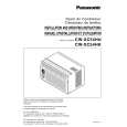 PANASONIC CWXC54HU Owners Manual PANASONIC CWXC54HU Owners Manual