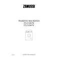 ZANUSSI FLS1186W Owners Manual ZANUSSI FLS1186W Owners Manual